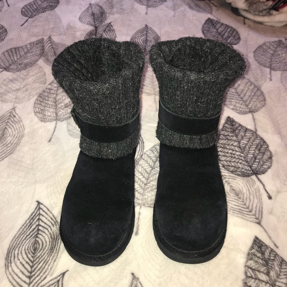 Black UGG boots